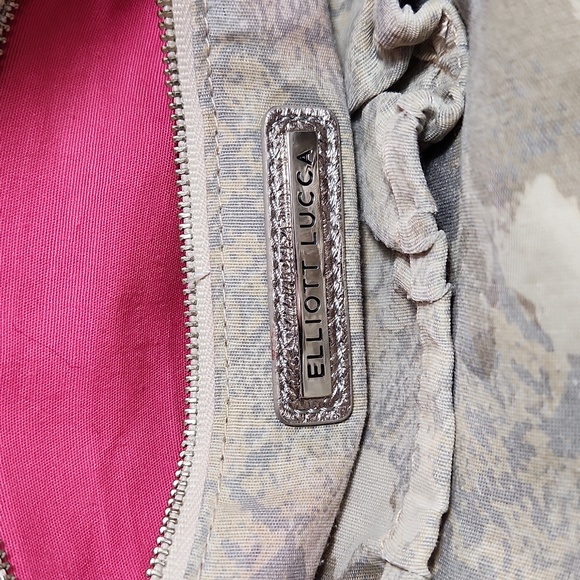 Elliott Lucca Python Grey metallic Hobo bag. - Picture 9 of 9